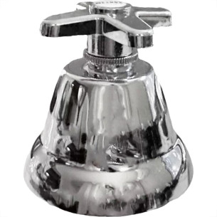 Acabamento Para Registro Metrox 3393 - C-23 - 1.1/4'' A 1.1/2 Canopla Abs Cromado