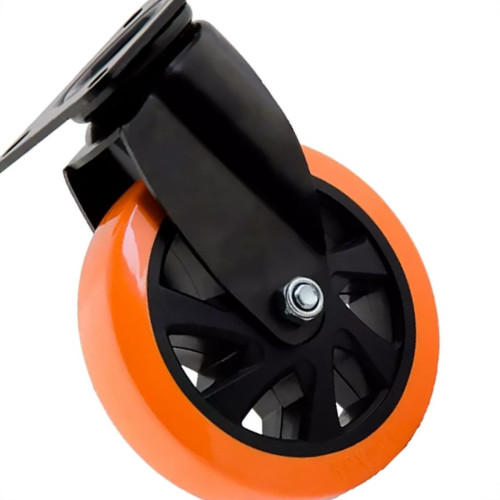 Rodizio Colson Base Giratoria 4''Laranja - Glpbf414 Rodizio Colson Base Giratoria 4''Laranja - Glpbf414