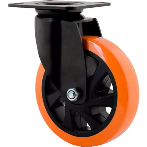 Rodizio Colson Base Giratoria 6''Laranja - Glpbf614 Rodizio Colson Base Giratoria 6''Laranja - Glpbf614