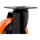Rodizio Colson Base Giratoria 6''Laranja - Glpbf614 Rodizio Colson Base Giratoria 6''Laranja - Glpbf614