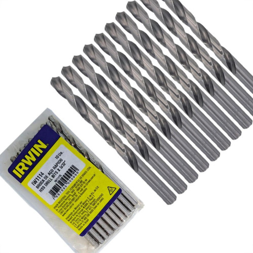 Broca Aco Rapido Irwin Tam.G 5/32'' - Kit C/10 Pecas Broca Aco Rapido Irwin Tam.G 5/32'' - Kit C/10 Pecas