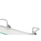 Porta Shampoo Vidro Hidrolar Com Haste 30X10Cm Porta Shampoo Vidro Hidrolar Com Haste 30X10Cm