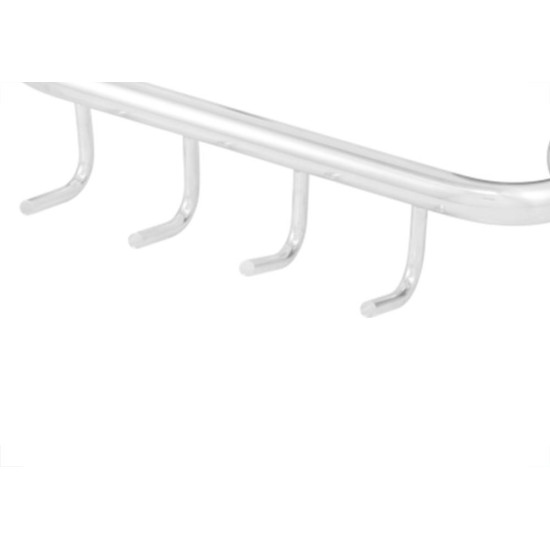 Acessorio Wc Hidrolar Cuisine Cabide Quadruplo Barra 25Cm Acessorio Wc Hidrolar Cuisine Cabide Quadruplo Barra 25Cm