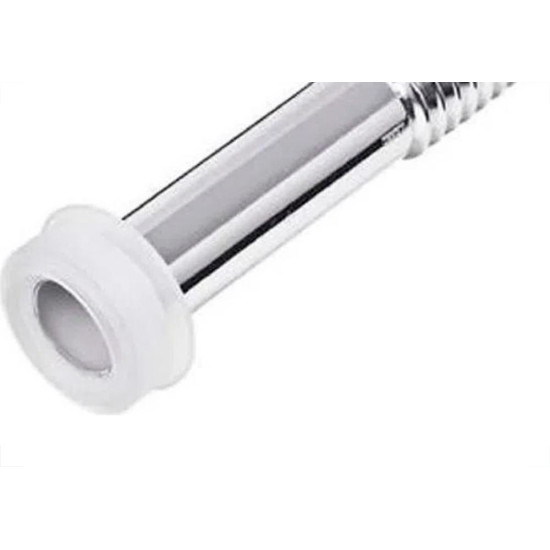 Tubo Ligacao Hidrolar Cromado Ajustavel 25Cm