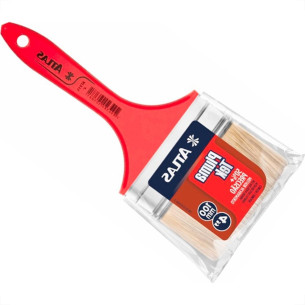 Pincel Trincha Pintura Atlas Plumatek At315   4'' - Kit C/12 Pecas Pincel Trincha Pintura Atlas Plumatek At315   4'' - Kit C/12 Pecas