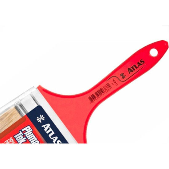 Pincel Trincha Pintura Atlas Plumatek At315   4'' - Kit C/12 Pecas