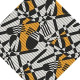Tapete Kapazi Tropical Talheres Abstrato 43Cm X 1,30M Tapete Kapazi Tropical Talheres Abstrato 43Cm X 1,30M