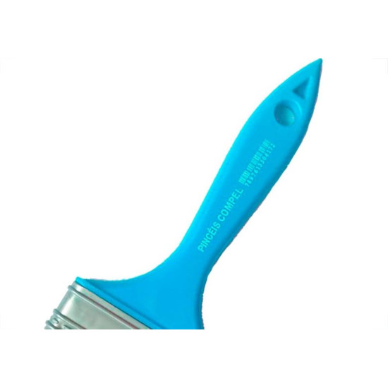 Trincha Compel Cabo Azul 3'' - Kit C/12 Pecas Trincha Compel Cabo Azul 3'' - Kit C/12 Pecas