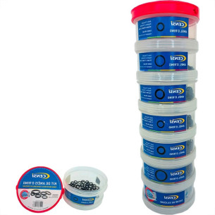 Reparo Para Torneira Censi Kit Aneis O`Ring Com 650 Pecas