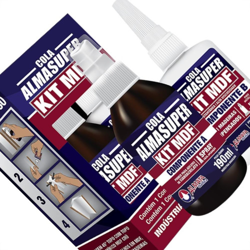 Cola Instantanea Almasuper Kit Mdf Cola Instantanea Almasuper Kit Mdf
