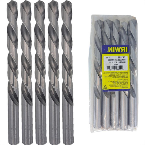 Broca Aco Rapido Irwin (Za) 1/2'' - Kit C/5 Pecas Broca Aco Rapido Irwin (Za) 1/2'' - Kit C/5 Pecas