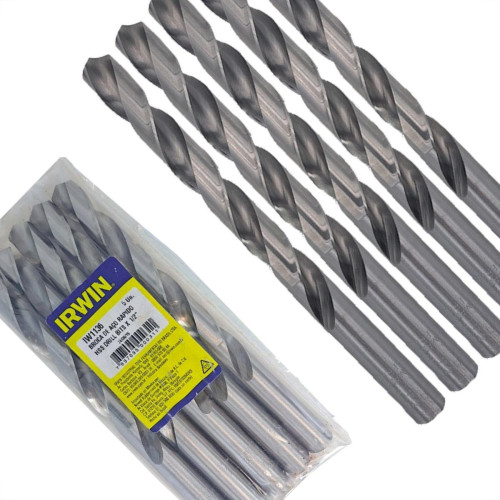 Broca Aco Rapido Irwin (Za) 1/2'' - Kit C/5 Pecas Broca Aco Rapido Irwin (Za) 1/2'' - Kit C/5 Pecas
