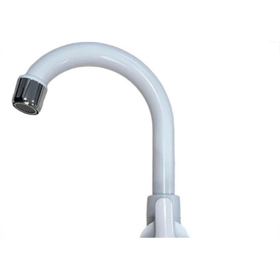 Torneira Lavatorio Abs Herc Sicilia Bica Alta Branca 2920