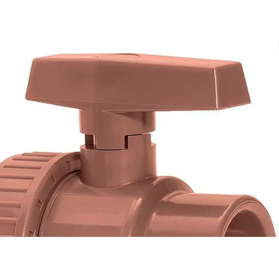 Registro Esfera Pvc Com Uniao Soldavel Amanco 25Mm Registro Esfera Pvc Com Uniao Soldavel Amanco 25Mm