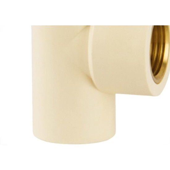 Te Transicao Agua Quente Super Cpvc Amanco 22Mmx1/2'' Te Transicao Agua Quente Super Cpvc Amanco 22Mmx1/2''