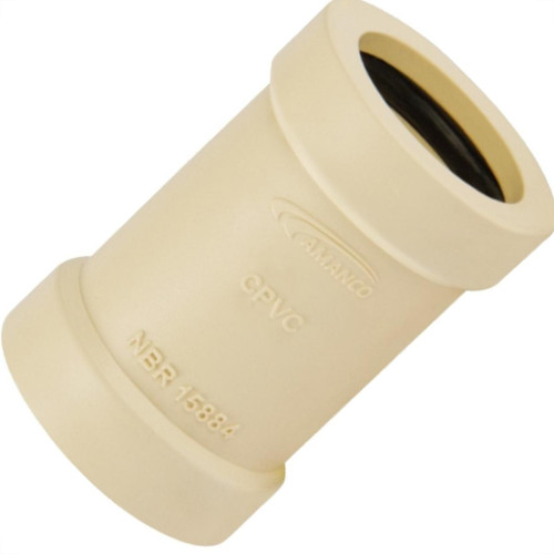 Luva De Correr Agua Quente Super Cpvc Amanco 22Mm Luva De Correr Agua Quente Super Cpvc Amanco 22Mm