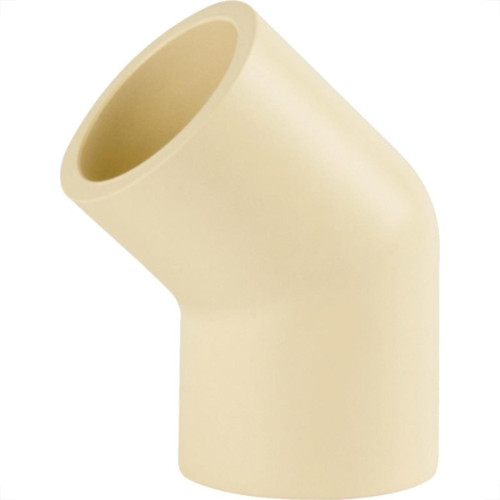 Joelho Agua Quente Super Cpvc Amanco Femea/Femea 22Mmx45º Joelho Agua Quente Super Cpvc Amanco Femea/Femea 22Mmx45º