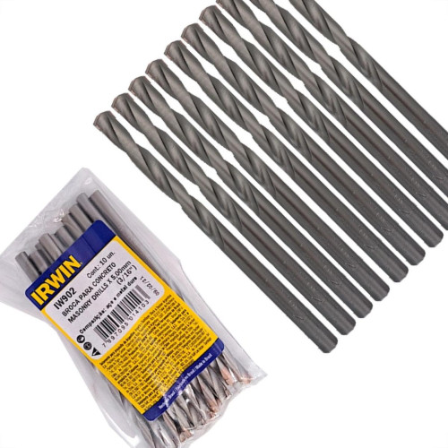 Broca Widea Irwin 5 Mm - 3/16'' - Kit C/10 Pecas Broca Widea Irwin 5 Mm - 3/16'' - Kit C/10 Pecas