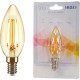 Lampada Filamento De Led Elgin Vela - 2Wx220V. Ambar E-14 Lampada Filamento De Led Elgin Vela - 2Wx220V. Ambar E-14
