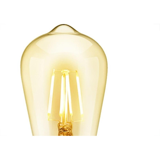 Lampada Filamento De Led Elgin St64 - 4W. 2200K E-27 Bivolt Lampada Filamento De Led Elgin St64 - 4W. 2200K E-27 Bivolt