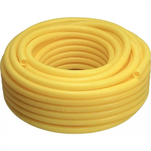 Conduite Corrugado Tramontina Amarelo 1'' - Com 25M