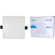 Plafon Led Embutir Elgin Infinity Quadrado 10W. 6500K. Plafon Led Embutir Elgin Infinity Quadrado 10W. 6500K.