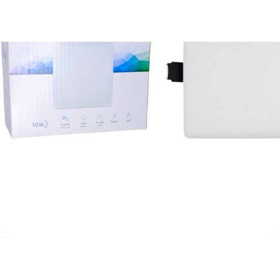 Plafon Led Embutir Elgin Infinity Quadrado 10W. 6500K. Plafon Led Embutir Elgin Infinity Quadrado 10W. 6500K.