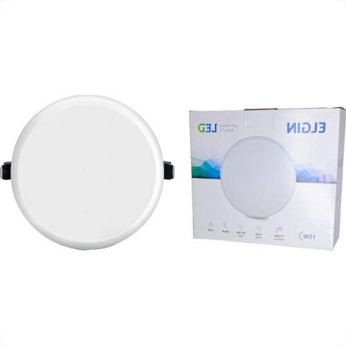 Plafon Led Embutir Elgin Infinity Redondo 15W. 6500K. Plafon Led Embutir Elgin Infinity Redondo 15W. 6500K.