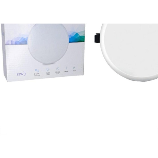 Plafon Led Embutir Elgin Infinity Redondo 15W. 6500K. Plafon Led Embutir Elgin Infinity Redondo 15W. 6500K.