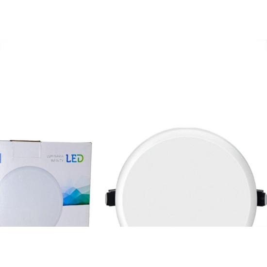 Plafon Led Embutir Elgin Infinity Redondo 15W. 6500K. Plafon Led Embutir Elgin Infinity Redondo 15W. 6500K.