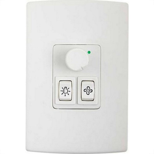Controle Para Ventilador Ilumi Lampada/Inversor De Rotacao Cinza 5502 Controle Para Ventilador Ilumi Lampada/Inversor De Rotacao Cinza 5502