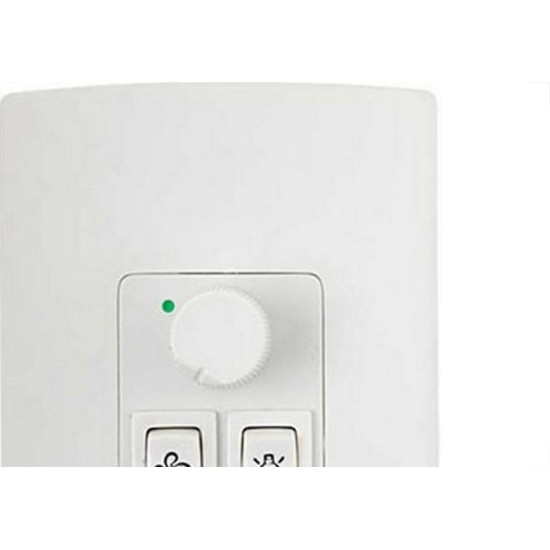 Controle Para Ventilador Ilumi Lampada/Inversor De Rotacao Cinza 5502 Controle Para Ventilador Ilumi Lampada/Inversor De Rotacao Cinza 5502