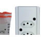 Tomada Barra Interneed 2 Polos +Terra Branca 10A. Dupla Tomada Barra Interneed 2 Polos +Terra Branca 10A. Dupla