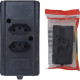Tomada Barra Interneed 2 Polos +Terra Preta 10A. Dupla Tomada Barra Interneed 2 Polos +Terra Preta 10A. Dupla