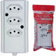 Tomada Barra Interneed 2 Polos +Terra Branca 10A. Tripla Tomada Barra Interneed 2 Polos +Terra Branca 10A. Tripla