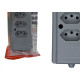 Tomada Barra Interneed 2 Polos +Terra Cinza 10A. Quadrupla Tomada Barra Interneed 2 Polos +Terra Cinza 10A. Quadrupla