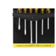 Chave Fenda/Phillips Eda Jogo Com 6 Pecas Com Suporte - 7Pz Chave Fenda/Phillips Eda Jogo Com 6 Pecas Com Suporte - 7Pz