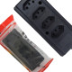 Tomada Barra Interneed 2 Polos +Terra Preta 10A. Quadrupla Tomada Barra Interneed 2 Polos +Terra Preta 10A. Quadrupla