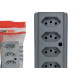 Tomada Barra Interneed 2 Polos +Terra Cinza 10A. Quintupla Tomada Barra Interneed 2 Polos +Terra Cinza 10A. Quintupla