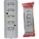 Tomada Barra Interneed 2 Polos +Terra Branca 10A. Quintupla Tomada Barra Interneed 2 Polos +Terra Branca 10A. Quintupla