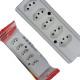 Tomada Barra Interneed 2 Polos +Terra Branca 10A. Quintupla Tomada Barra Interneed 2 Polos +Terra Branca 10A. Quintupla