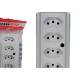 Tomada Barra Interneed 2 Polos +Terra Branca 10A. Quintupla Tomada Barra Interneed 2 Polos +Terra Branca 10A. Quintupla