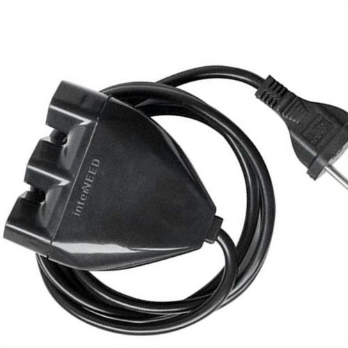 Extensao Interneed Paralela 2 Polos Axial 10A. Preta - 5M Extensao Interneed Paralela 2 Polos Axial 10A. Preta - 5M