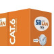 Cabo De Rede/Informatica Sil 4 Pares Cat6E Cinza Com 305M