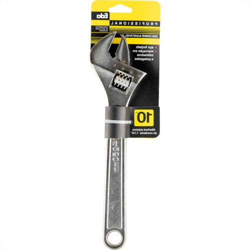 Chave Inglesa Ajustavel Eda Profissional - 10'' - 2Gq Chave Inglesa Ajustavel Eda Profissional - 10'' - 2Gq