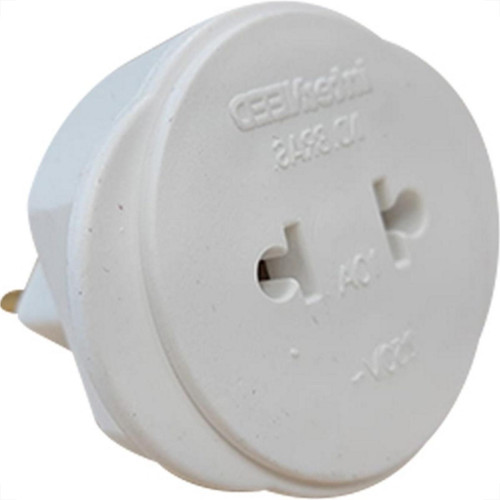 Pino Adaptador Interneed Universal 10A. Branco 37866 - Kit C/10 Pecas Pino Adaptador Interneed Universal 10A. Branco 37866 - Kit C/10 Pecas