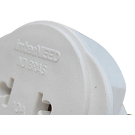 Pino Adaptador Interneed Universal 10A. Branco 37866 - Kit C/10 Pecas Pino Adaptador Interneed Universal 10A. Branco 37866 - Kit C/10 Pecas