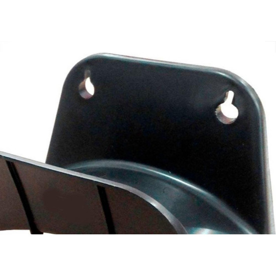 Suporte Para Mangueira Overtime Pvc Preto Suporte Para Mangueira Overtime Pvc Preto