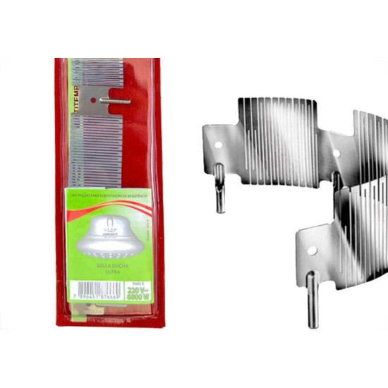 Resistencia Lorenzetti Bella Ducha Ultra 4 Temperaturas 6.800Wx220V. - 3065 E Resistencia Lorenzetti Bella Ducha Ultra 4 Temperaturas 6.800Wx220V. - 3065 E