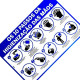Placa Look 20X30Cm (10 Passos Para Higienizacao) - Kit C/5 Pecas Placa Look 20X30Cm (10 Passos Para Higienizacao) - Kit C/5 Pecas
